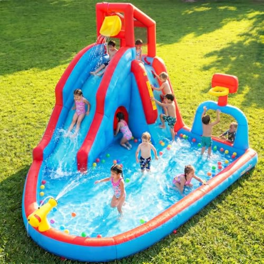 Kids Outdoor Inflatable Water Slide - Çocuklar için arka bahçe açık hava