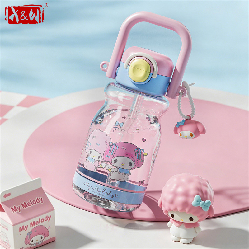 Outdoor Kid Friendly - X&W Sanrio Kuromi Su Bardağı 650ML