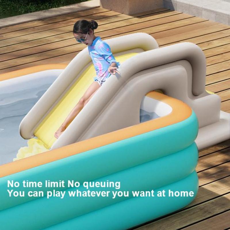 Kids Outdoor Inflatable Water Slide - Şişme su kaydırağı çocuklar yüzme su