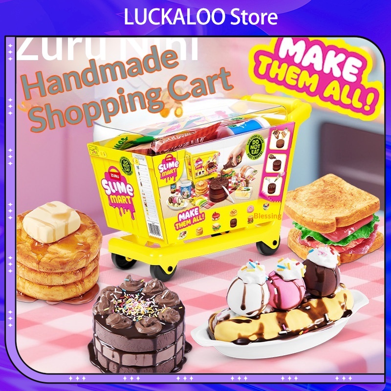 Kids Outdoor Kitchen Accessories - Zuru Mini Slime Mart Alışveriş Arabası