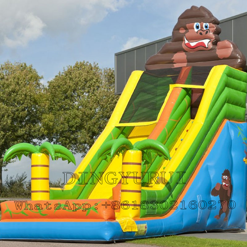 Outdoor Kid Friendly - Şişme Kaydırak Büyük Boy Açık Hava