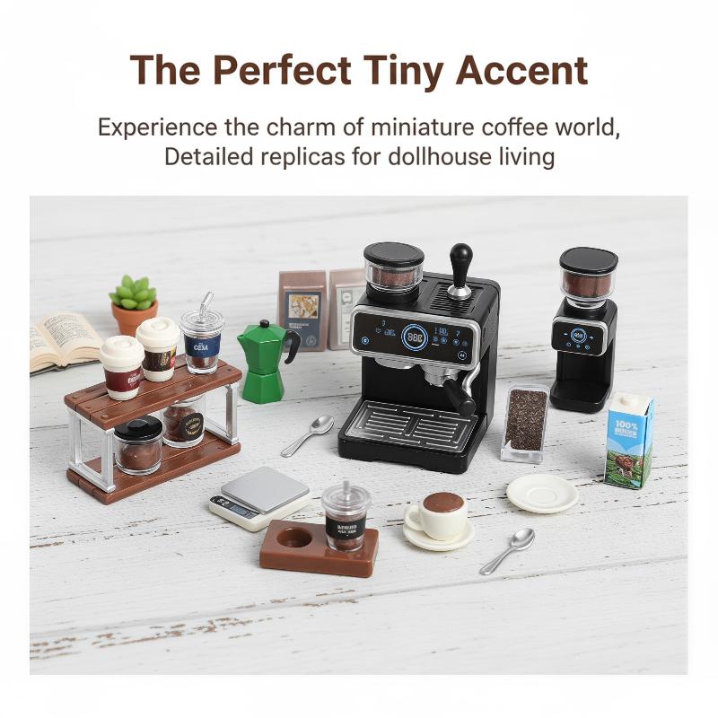 Kids Outdoor Kitchen Accessories - 1:12 Ölçekli Oyuncak Bebek Evi Minyatür