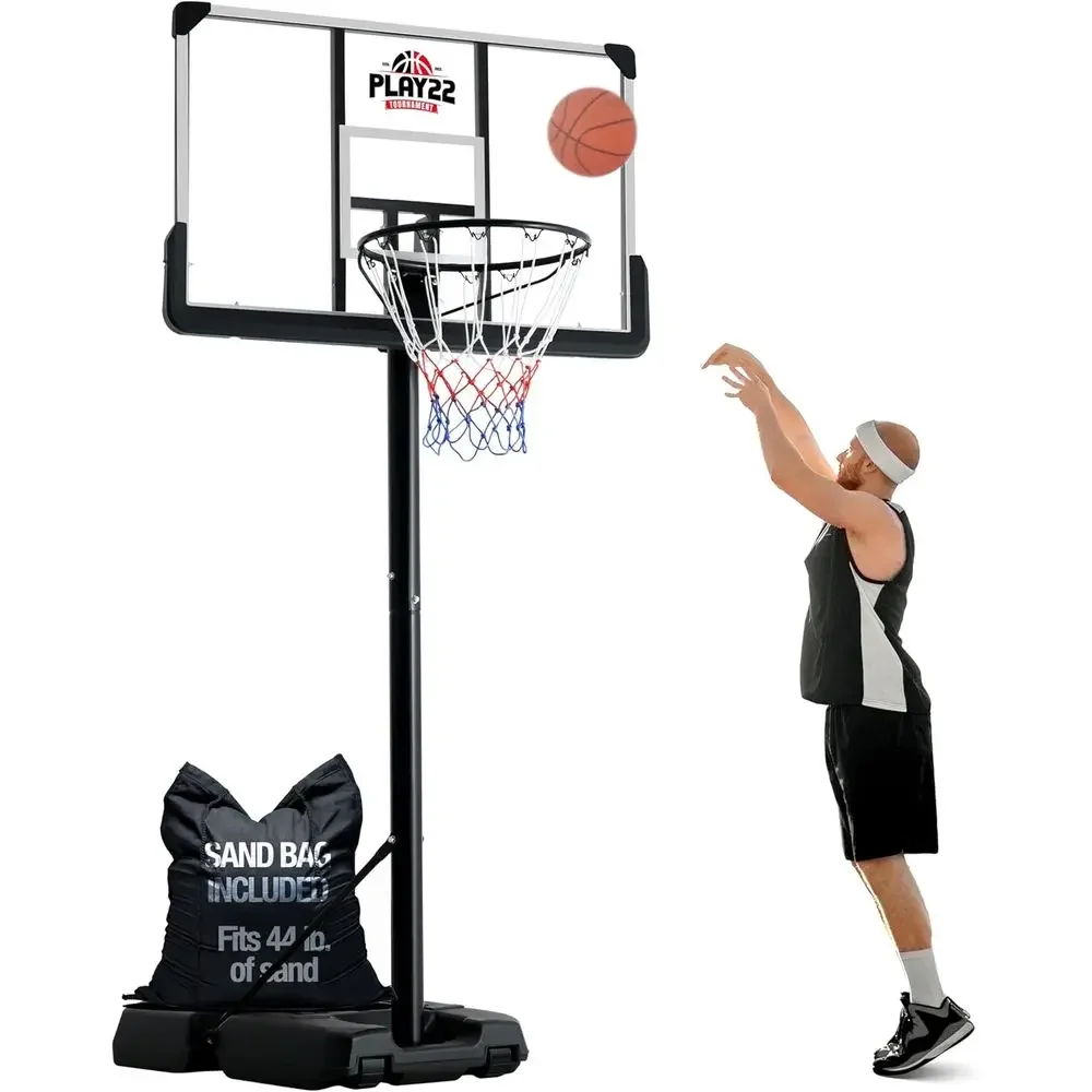 Kids Outdoor Basketball Hoop - Çocuklar ve Yetişkinler için Ayarlanabilir 44