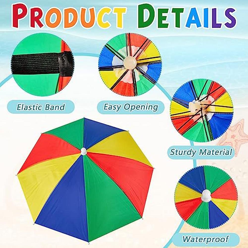 Kids Outdoor Umbrella - Çocuklar için şemsiye şapka çocuk katlanabilir