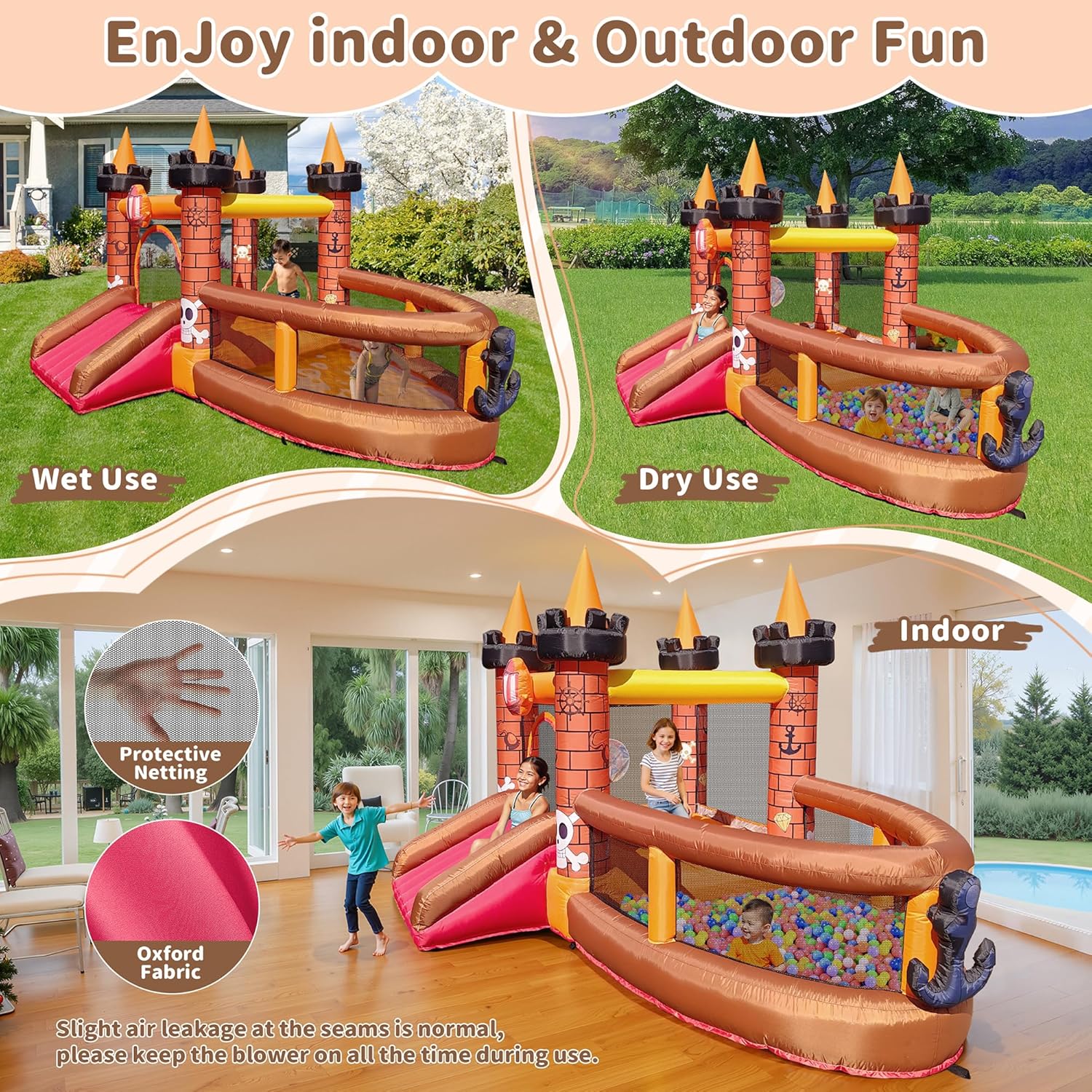 3-8 Yaş Çocuklar İçin Şişme Oy - Kids Outdoor House incelemesi ve fiyatı