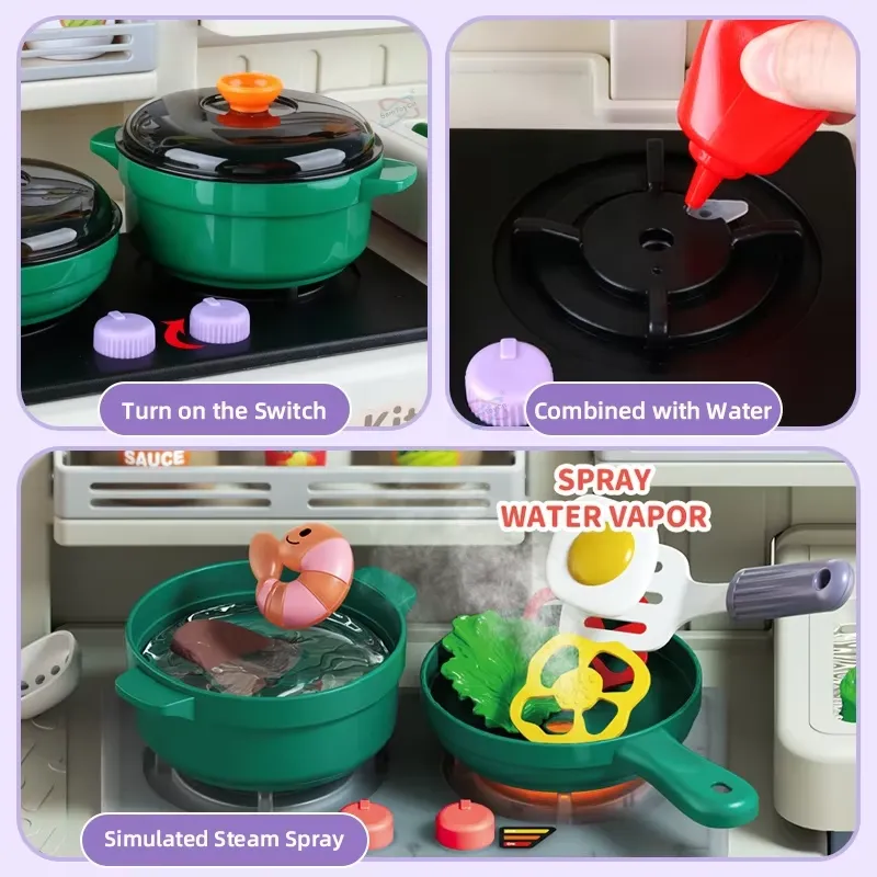 90cm Büyük Çocuklar İçin Işıkl - Kids Outdoor Kitchen Accessories incelemesi ve fiyatı