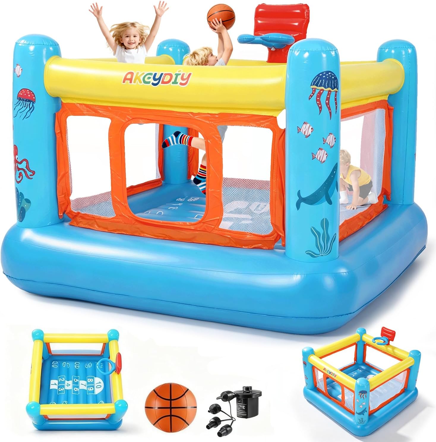 Şişme Oyun Evi, 3-6 Yaş Çocukl - Kids Outdoor House incelemesi ve fiyatı