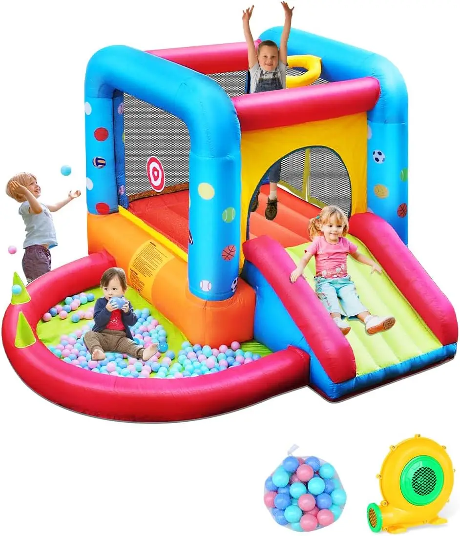 Step4Fun Şişme Oyun Evi, Çocuk - Kids Outdoor Inflatable Water Slide incelemesi ve fiyatı
