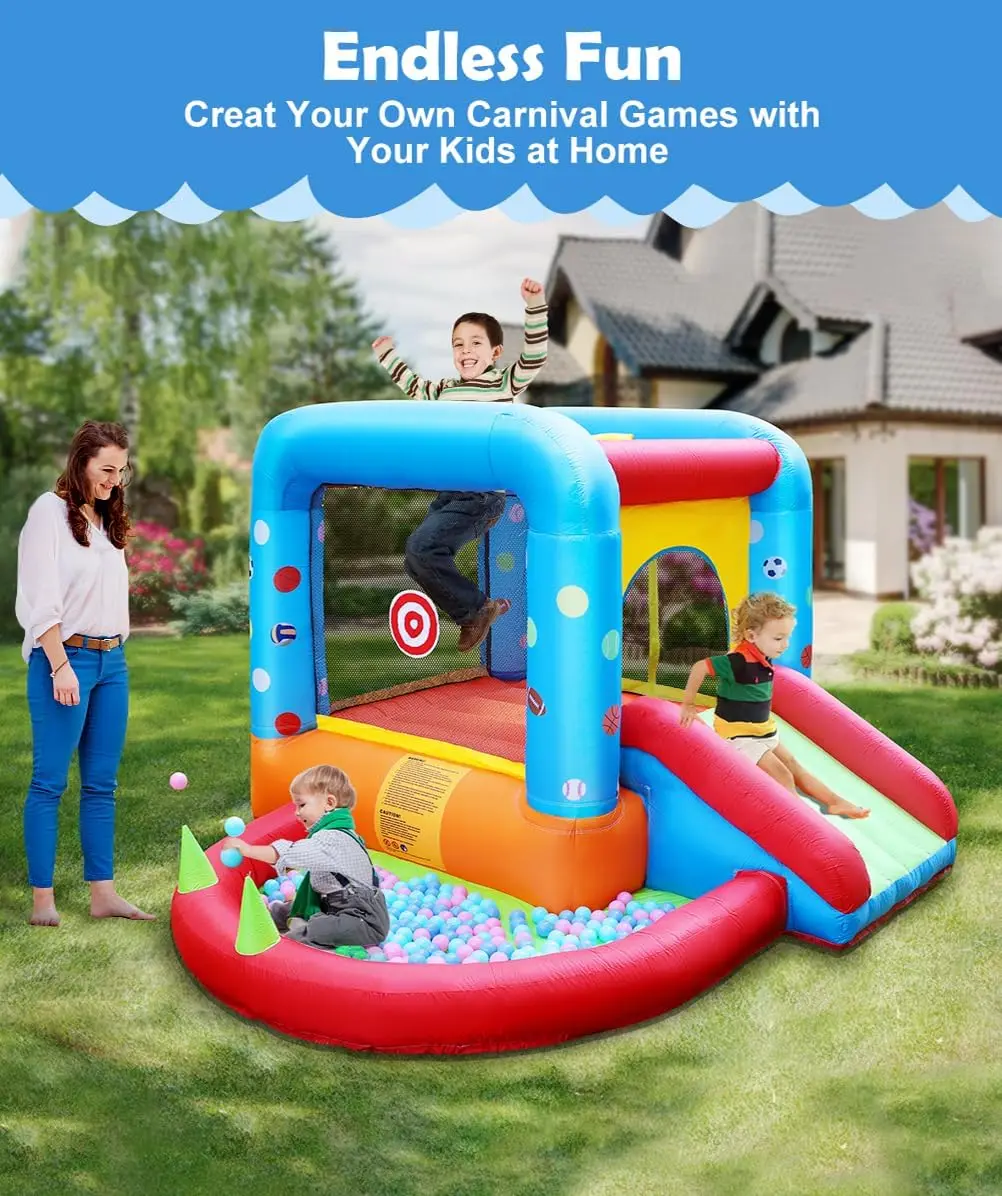 Step4Fun Şişme Oyun Evi, Çocuk - Kids Outdoor Inflatable Water Slide incelemesi ve fiyatı
