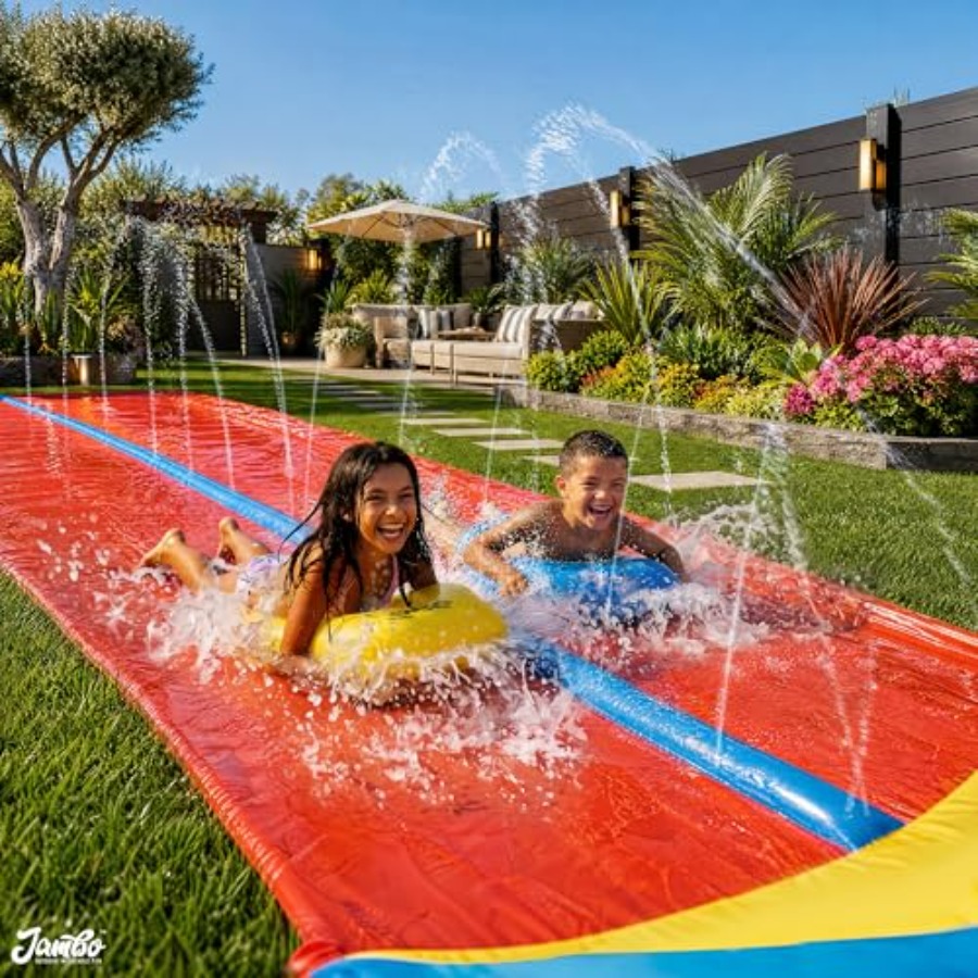Çocuklar için dış mekan su kay - Kids Outdoor Inflatable Water Slide incelemesi ve fiyatı