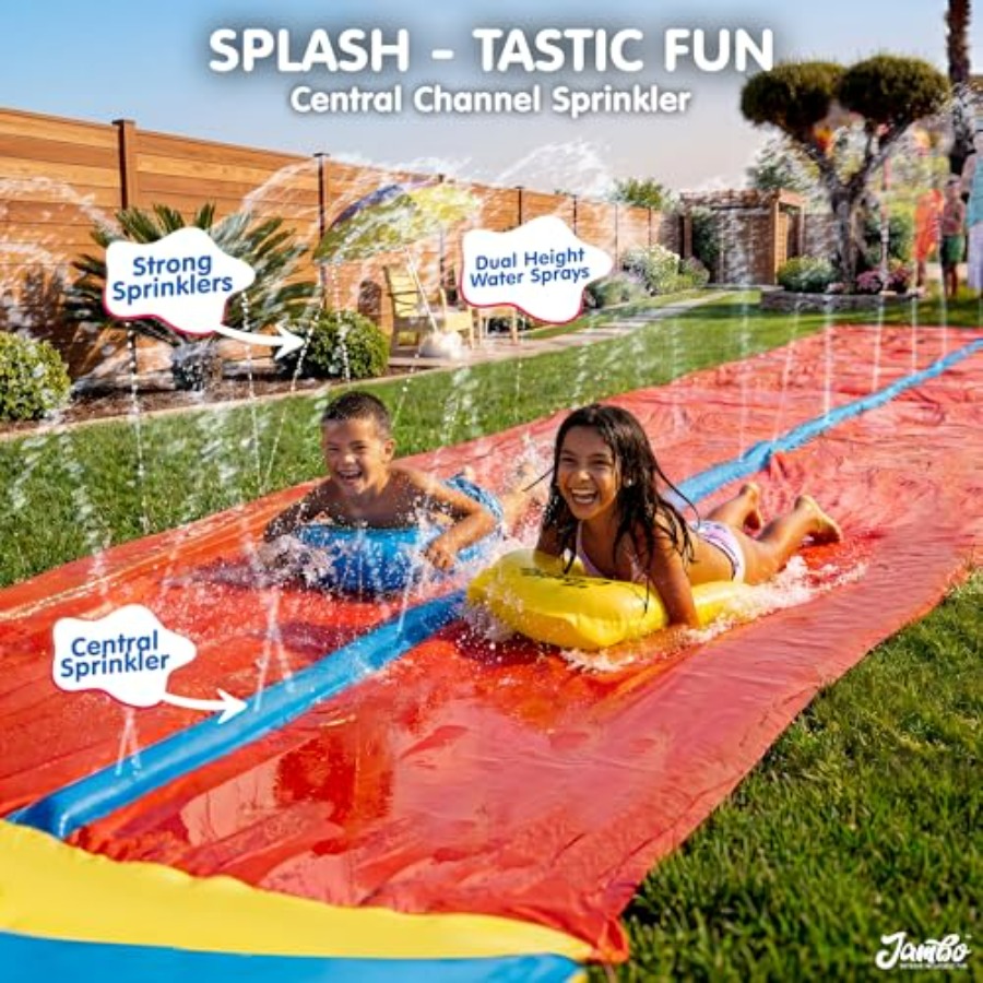 Çocuklar için dış mekan su kay - Kids Outdoor Inflatable Water Slide incelemesi ve fiyatı
