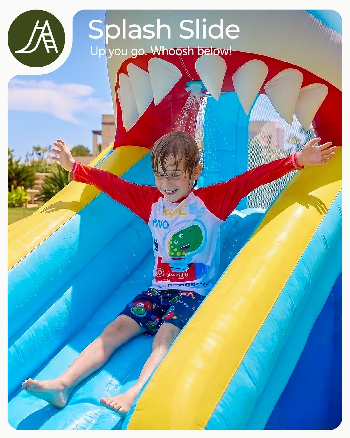 3-10 Yaş Arası Çocuklar İçin H - Kids Outdoor Inflatable Water Slide incelemesi ve fiyatı
