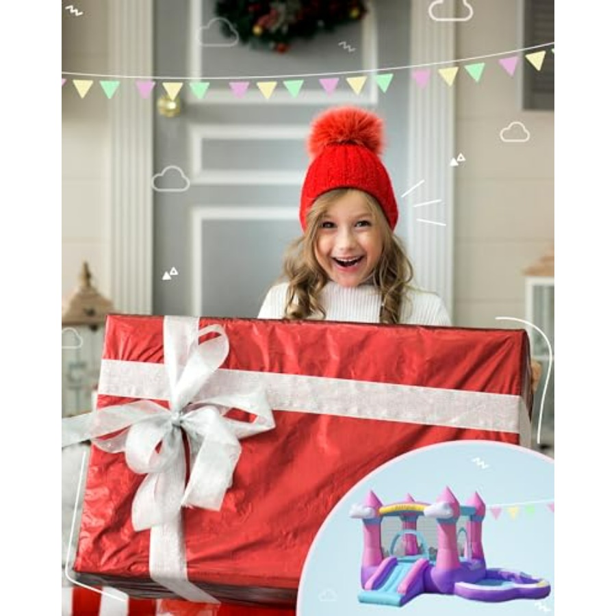 3-8 yaş arası çocuklar için pe - Kids Outdoor Inflatable Water Slide incelemesi ve fiyatı