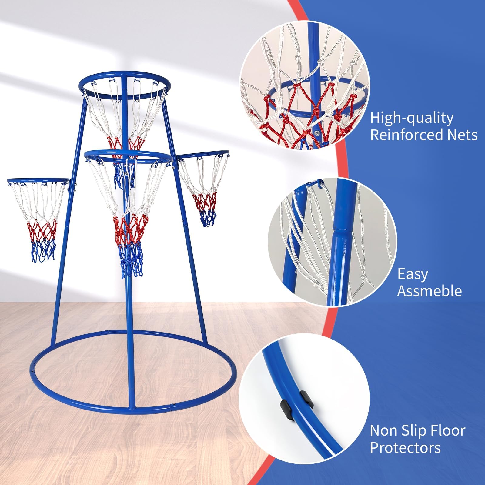 4 Toplu ve Pompa ile Birlikte  - Kids Outdoor Basketball Hoop incelemesi ve fiyatı