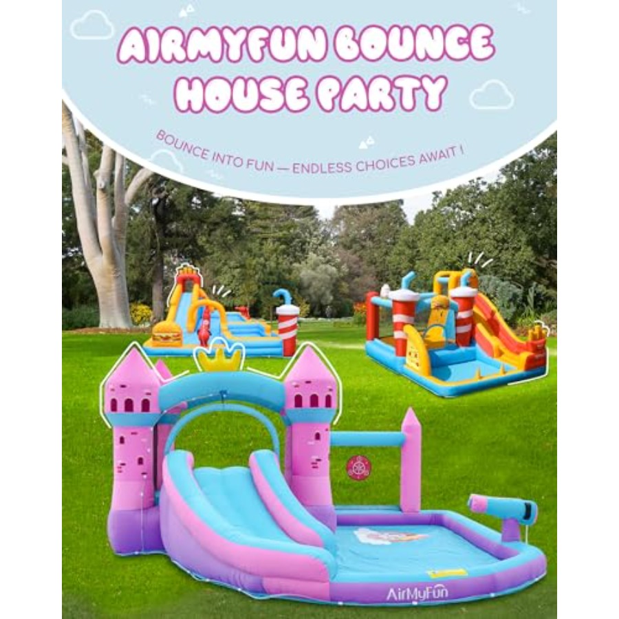 Çocuklar için 3-12 yaş arası p - Kids Outdoor Inflatable Water Slide incelemesi ve fiyatı