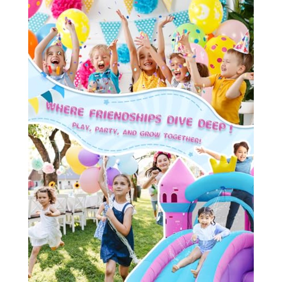 Çocuklar için 3-12 yaş arası p - Kids Outdoor Inflatable Water Slide incelemesi ve fiyatı