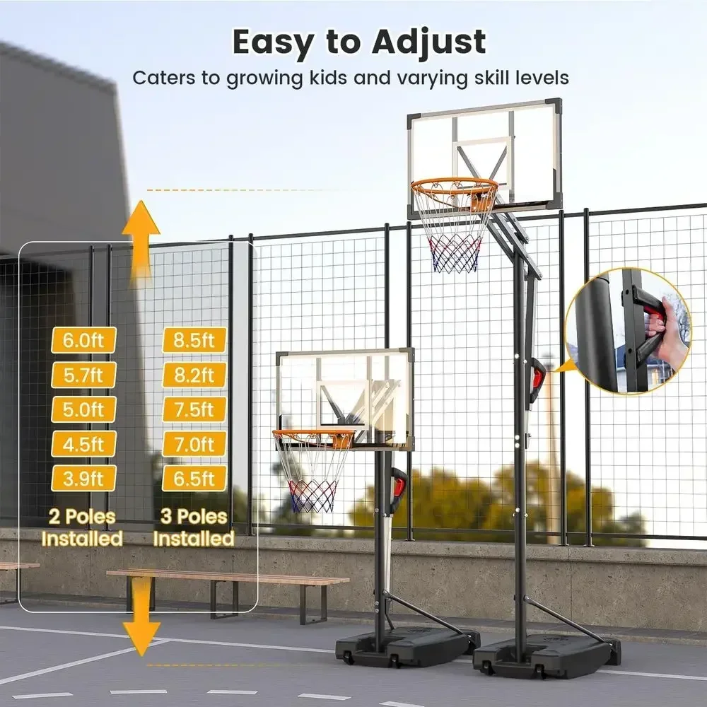 Ayarlanabilir Yüksekliğe Sahip - Kids Outdoor Basketball Hoop incelemesi ve fiyatı